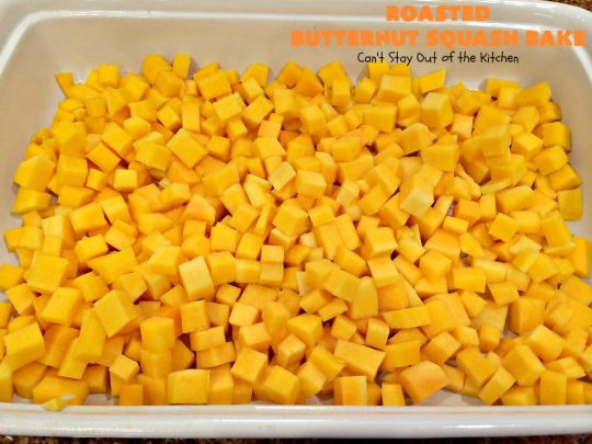 Roasted Butternut Squash Bake | Can't Stay Out of the Kitchen | this fabulous #butternutsquash #casserole is terrific for #Thanksgiving or #Christmas #holiday dinner menus. It's pretty easy to make but uses a six-cheese #Italian #cheese blend to add a wonderful cheesiness to the #recipe. #glutenfree #healthy, #cleaneating