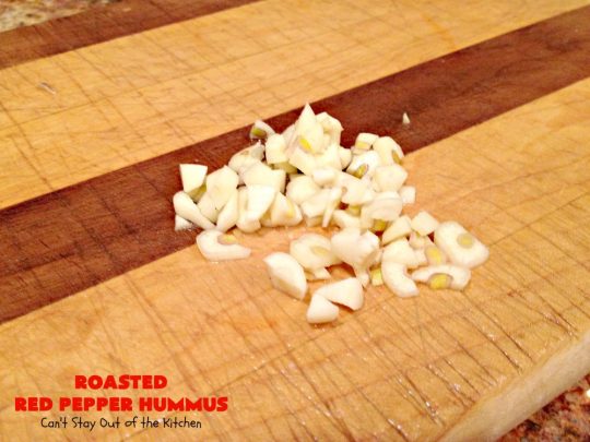 Roasted Red Pepper Hummus | Can't Stay Out of the Kitchen | this is one of the most delectable #hummus #recipes on the planet! It is absolutely succulent & amazing. It's a wonderful treat with #VeggieDippers if you're looking for a #healthy, #LowCalorie, #GlutenFree & #Vegan snack. #appetizer #tailgating #RoastedRedPepperHummus #VeganAppetizer #GlutenFreeAppetizer