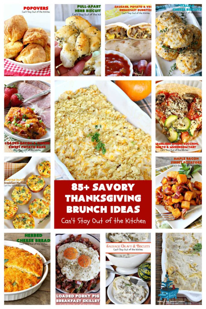 Savory Thanksgiving Breakfast Ideas | Can't Stay Out of the Kitchen | Over 85 #breakfast #recipes including #biscuits, #rolls, specialty #breads, #BreakfastCasseroles #BreakfastMuffins #BreakfastSkillets #BreakfastBurritos, #potatoes, #pork #SweetPotatoes #sausage #bacon #ham & #cornbread. #brunch #Thanksgiving #ThanksgivingBreakfast #Christmas #ChristmasBreakfast #SavoryThanksgivingBrunchIdeas