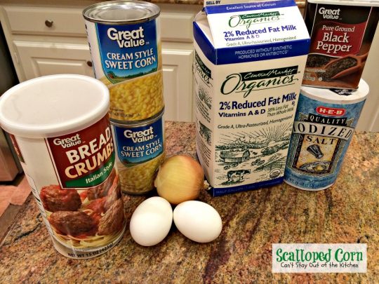 Scalloped Corn | Can't Stay Out of the Kitchen | quick and easy #corn #casserole that's a great #sidedish for #holidays or company.