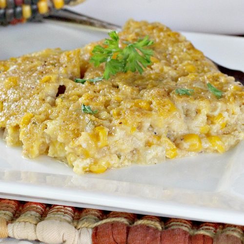 Scalloped Corn | Can't Stay Out of the Kitchen