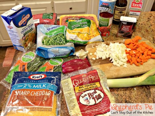 Shepherd's Pie | Can't Stay Out of the Kitchen | the BEST #Shepherd'sPie ever! Love this recipe. #beef #glutenfree #potatoes #Italiansausage