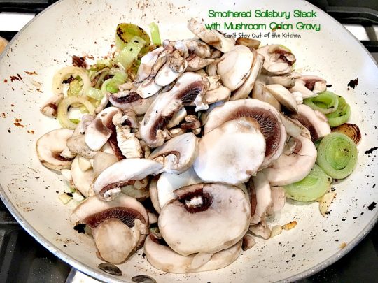 Smothered Salisbury Steak with Mushroom Onion Gravy | Can't Stay Out of the Kitchen | this is the BEST #SalisburySteak I've ever eaten. Tender, mouthwatering, amazing! #beef #steak #glutenfree