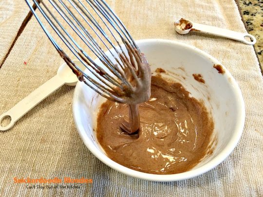 Snickerdoodle Blondies | Can't Stay Out of the Kitchen | This awesome #snickerdoodle #dessert is extra rich with the addition of #cinnamonchips & a #cinnamon glaze. We love them! #brownies