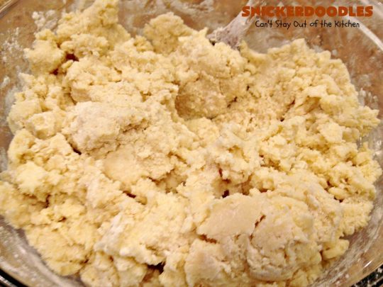 Snickerdoodles | Can't Stay Out of the Kitchen | the BEST #Snickerdoodles #recipe ever! These are our favorite #cookies. Terrific for #potluck & #Tailgating parties. Every bite will have you in ecstasy! #cinnamon #dessert #SnickerdoodlesDessert #CinnamonDessert #FavoriteSnickerdoodlesCookies