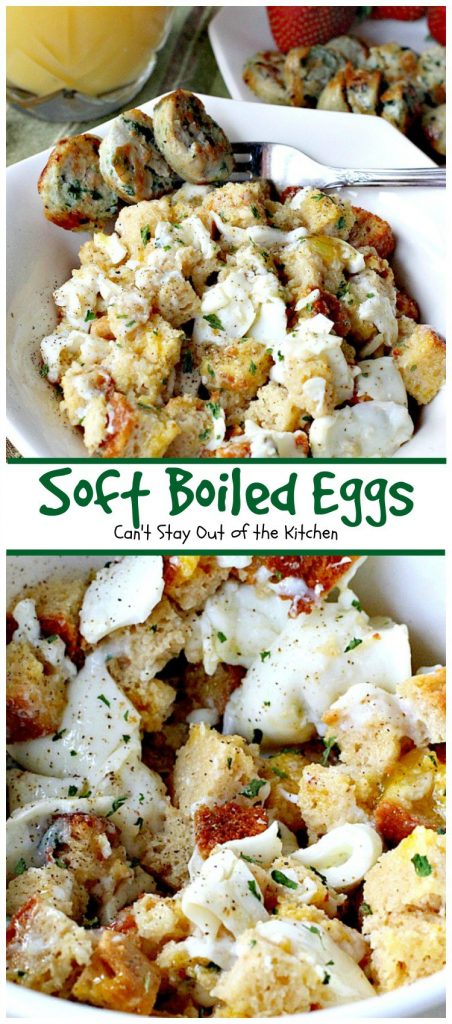 Soft Boiled Eggs | Can't Stay Out of the Kitchen