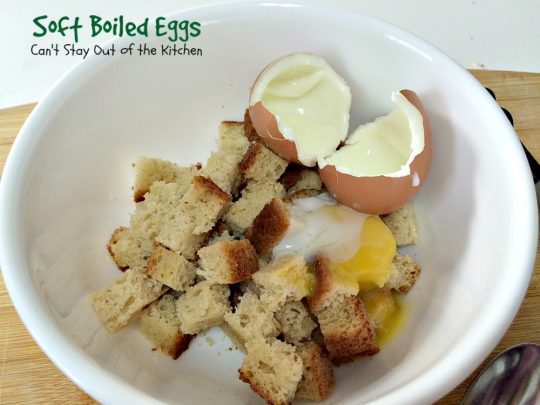 Soft Boiled Eggs | Can't Stay Out of the Kitchen | this scrumptious #breakfast entree is so quick and easy to make yet, very big on taste. I used #glutenfree #bread. #eggs