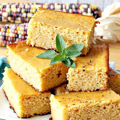 Southern-Style Cornbread | Can't Stay Out of the Kitchen | this is one of the BEST #cornbread #recipes you'll ever eat! It's so mouthwatering & delicious it's like eating #dessert! Every bite will have you coming back for more. #Southern #molasses #SouthernCornbread #SouthernStyleCornbread #cornmeal #MoistCornbread #BestCornbread #Fall #FallBaking