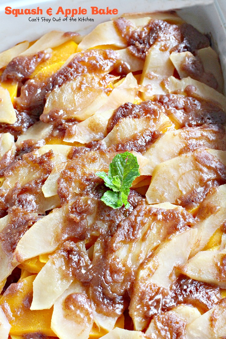Squash and Apple Bake | Can't Stay Out of the Kitchen