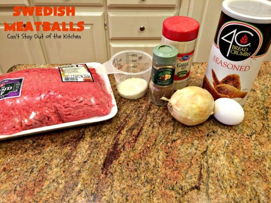 Swedish Meatballs | Can't Stay Out of the Kitchen | this succulent #meatballs recipe can be dinner ready in about 45 minutes. It's quick, easy, kid friendly and delicious! #beef #noodles