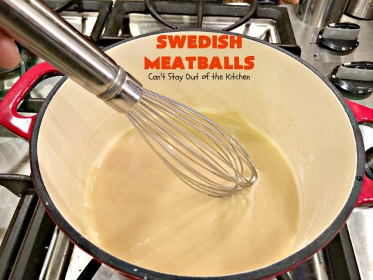 Swedish Meatballs | Can't Stay Out of the Kitchen | this succulent #meatballs recipe can be dinner ready in about 45 minutes. It's quick, easy, kid friendly and delicious! #beef #noodles