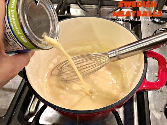 Swedish Meatballs | Can't Stay Out of the Kitchen | this succulent #meatballs recipe can be dinner ready in about 45 minutes. It's quick, easy, kid friendly and delicious! #beef #noodles