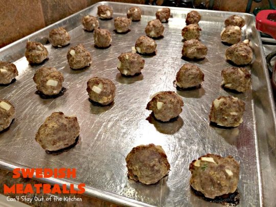 Swedish Meatballs | Can't Stay Out of the Kitchen | this succulent #meatballs recipe can be dinner ready in about 45 minutes. It's quick, easy, kid friendly and delicious! #beef #noodles