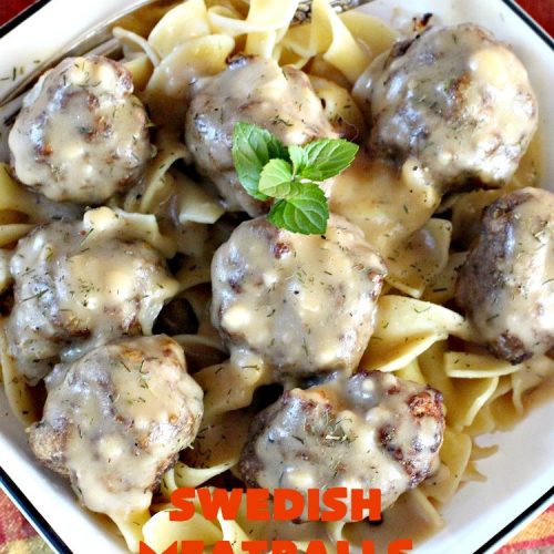 Swedish Meatballs | Can't Stay Out of the Kitchen | this succulent #meatballs recipe can be dinner ready in about 45 minutes. It's quick, easy, kid friendly and delicious! #beef #noodles