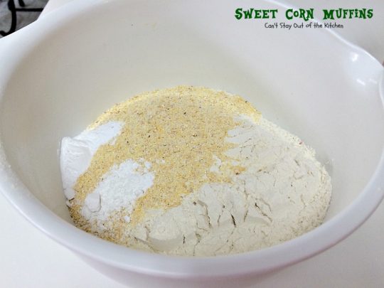 Sweet Corn Muffins | Can't Stay Out of the Kitchen | These #cornmuffins are the BEST! They have humongous #muffin tops and taste fantastic. Fabulous comfort food. #breakfast