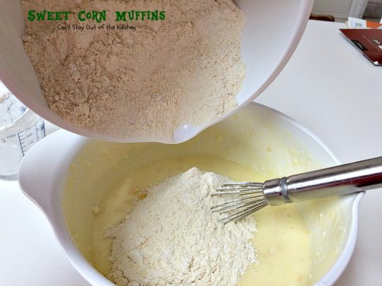 Sweet Corn Muffins | Can't Stay Out of the Kitchen | These #cornmuffins are the BEST! They have humongous #muffin tops and taste fantastic. Fabulous comfort food. #breakfast