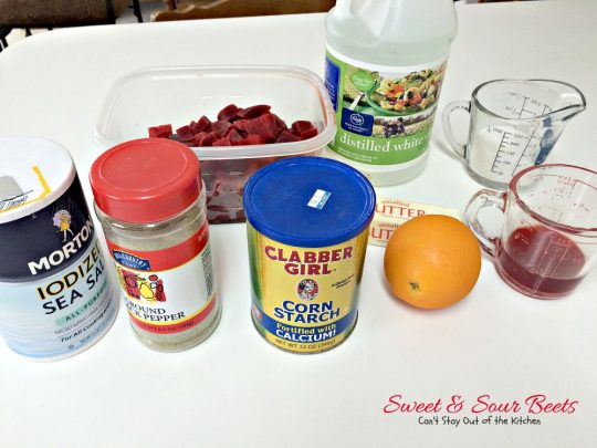 Sweet & Sour Beets | Can't Stay Out of the Kitchen | the most delicious #beets dish you'll ever eat. Flavored with #orange zest, this is a great #holiday #sidedish.