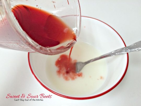 Sweet & Sour Beets | Can't Stay Out of the Kitchen | the most delicious #beets dish you'll ever eat. Flavored with #orange zest, this is a great #holiday #sidedish.