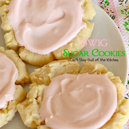 Swig Sugar Cookies | Can't Stay Out of the Kitchen | these #cookies are absolutely divine! One of the BEST you'll ever eat. Great for #holiday baking. #dessert