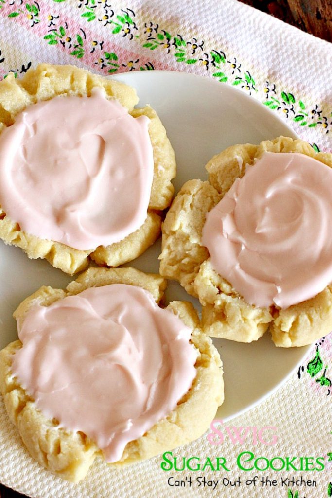 Swig Sugar Cookies | Can't Stay Out of the Kitchen | these #cookies are absolutely divine! One of the BEST you'll ever eat. Great for #holiday baking. #dessert