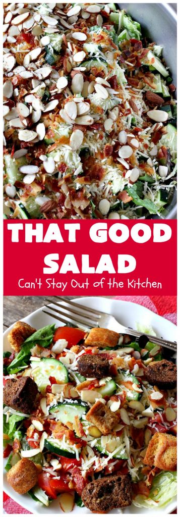 That Good Salad | Can't Stay Out of the Kitchen