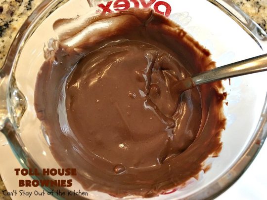 Toll House Brownies | Can't Stay Out of the Kitchen | this scrumptious #dessert takes the best of #TollHouse #cookies & puts them in #brownie form. Then a #chocolate icing is drizzled over top. Absolutely mouthwatering. #tailgating