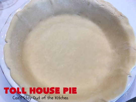 Toll House Pie | Can't Stay Out of the Kitchen | the easiest & most spectacular #TollHousePie ever! Better than #TollHouseCookies, this pie is rich, decadent & absolutely divine! Every bite will have you drooling. Perfect for a #holiday #dessert, too. #pie #ChocolateChips #Walnuts #southern #ThanksgivingDessert #ChristmasDessert #TollHouse #Chocolate #ChocolateDessert #TollHouseDessert