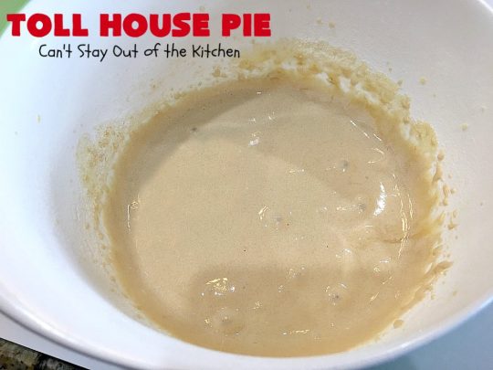 Toll House Pie | Can't Stay Out of the Kitchen | the easiest & most spectacular #TollHousePie ever! Better than #TollHouseCookies, this pie is rich, decadent & absolutely divine! Every bite will have you drooling. Perfect for a #holiday #dessert, too. #pie #ChocolateChips #Walnuts #southern #ThanksgivingDessert #ChristmasDessert #TollHouse #Chocolate #ChocolateDessert #TollHouseDessert