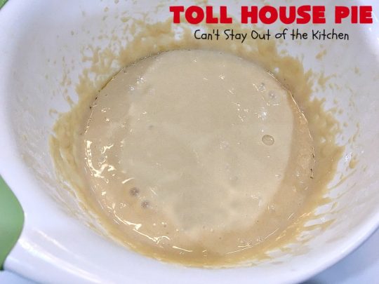 Toll House Pie | Can't Stay Out of the Kitchen | the easiest & most spectacular #TollHousePie ever! Better than #TollHouseCookies, this pie is rich, decadent & absolutely divine! Every bite will have you drooling. Perfect for a #holiday #dessert, too. #pie #ChocolateChips #Walnuts #southern #ThanksgivingDessert #ChristmasDessert #TollHouse #Chocolate #ChocolateDessert #TollHouseDessert