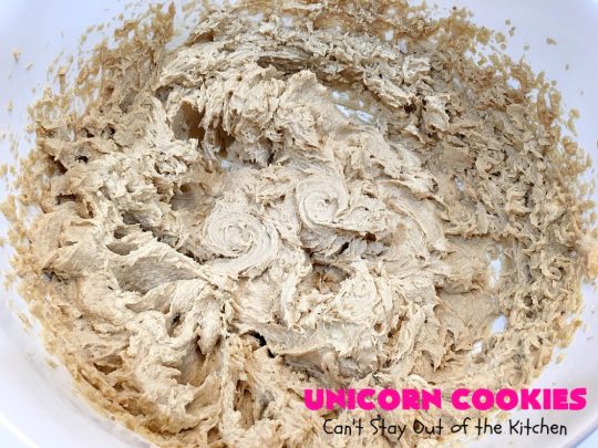 Unicorn Cookies | Can't Stay Out of the Kitchen | these adorable #cookies are made with #Nestles #Unicorn morsels. Terrific for #BirthdayParties or #holidays. #tailgating #dessert #HolidayDessert #ChristmasCookieExchange #UnicornCookies