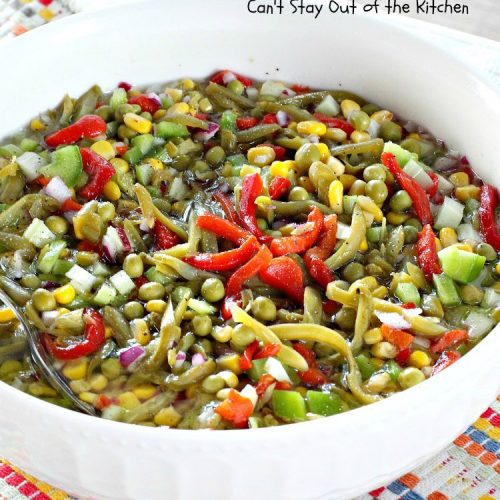 Vegetable Salad | Can't Stay Out of the Kitchen