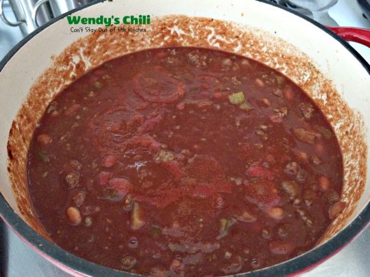 Wendy's Chili | Can't Stay Out of the Kitchen | fabulous #copycat recipe for #Wendy'schili. #chili #glutenfree