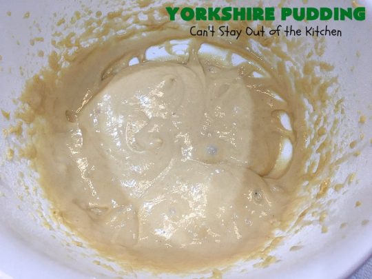 Yorkshire Pudding | Can't Stay Out of the Kitchen | this delightful "pudding" is terrific to serve with a #PotRoast dinner. Puffs up huge while baking. #bread #YorkshirePudding