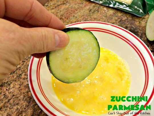 Zucchini Parmesan | Can't Stay Out of the Kitchen | this fantastic #zucchini #casserole is filled with breaded zucchini, #parmesan #cheese & #spaghettisauce. It's terrific for #MeatlessMondays or as a side dish for company & #holidays like #Thanksgiving or #Christmas.