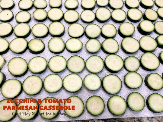 Zucchini and Tomato Parmesan Casserole | Can't Stay Out of the Kitchen | This fantastic #casserole is one of the best #zucchini side dishes you'll ever eat. It got rave reviews from our company. It has great #Italian flavor & is terrific for company or #holiday meals like #Thanksgiving. Great for #MeatlessMondays too. #tomatoes #ParmesanCheese #CheddarCheese #PankoBreadCrumbs  #ZucchiniCasserole #ZucchiniTomatoCasserole #HolidaySideDish #ZucchiniAndTomatoParmesanCasserole